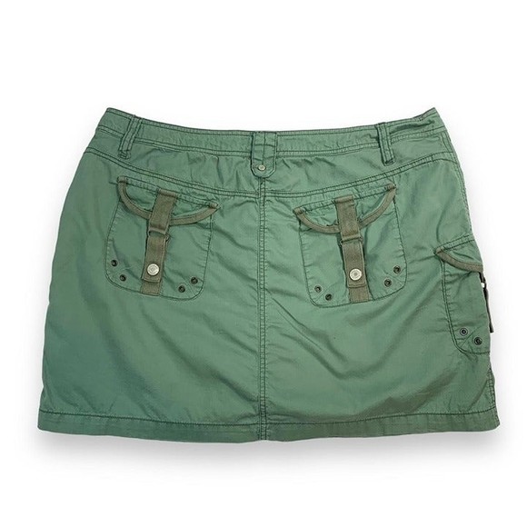 Vintage Faded Glory Cargo Mini Skirt - Picture 2 of 4